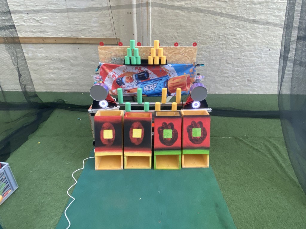NERF Schiessstand Target Shooter mieten eventverlieh villingen-schwenningen